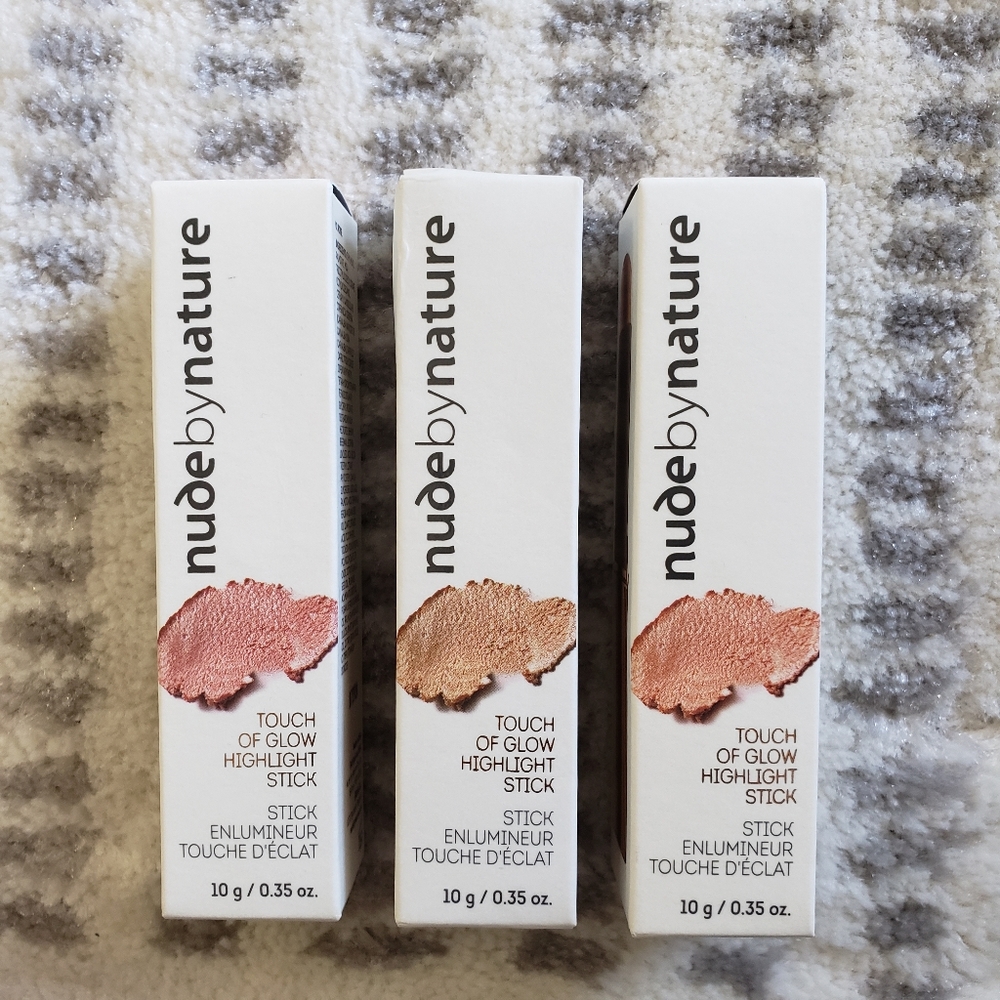 Nude by Nature Highlighter trio